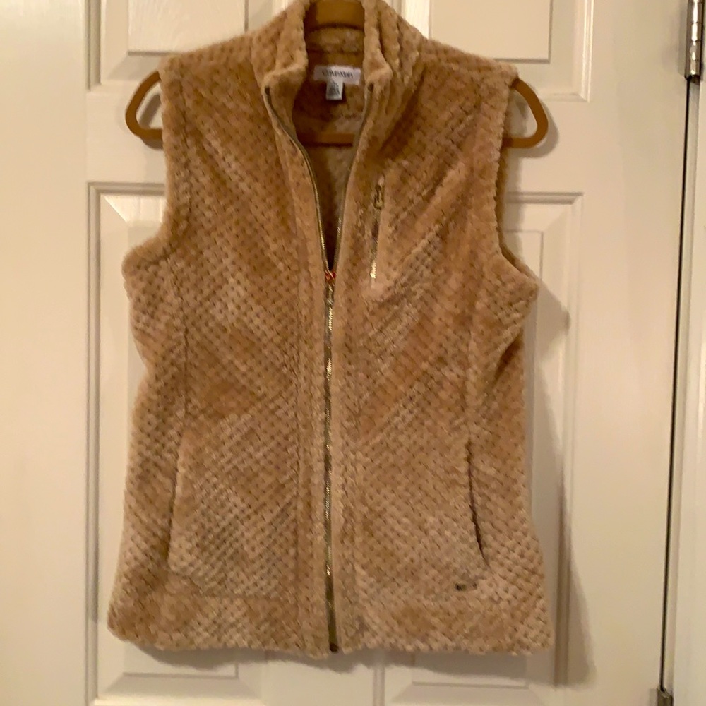 Calvin Klein plush vest.